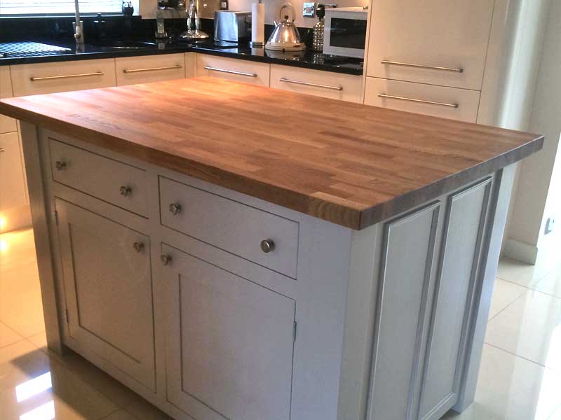 kitchen islands hand made with dovetail joinery, quality furniture for your kitchen, Norfolk, Suffolk, Essex UK